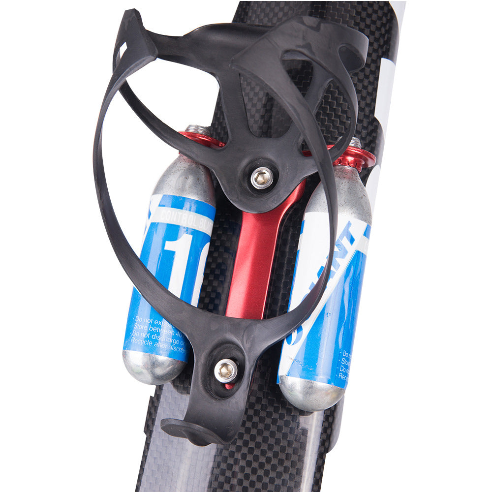 ZTTO Road Mountain Bike CO2 Cartridge Holder Aluminum Alloy Dual CO2 Cartridge Mount Bracket ZTTO Road Mountain Bike CO2 Cartridge Holder Aluminum Alloy Dual CO2 Cartridge Mount Bracket